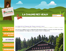 Tablet Screenshot of chaumedesveaux.org